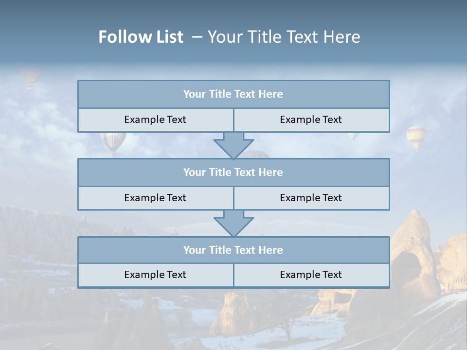 Cones Formation Cave PowerPoint Template
