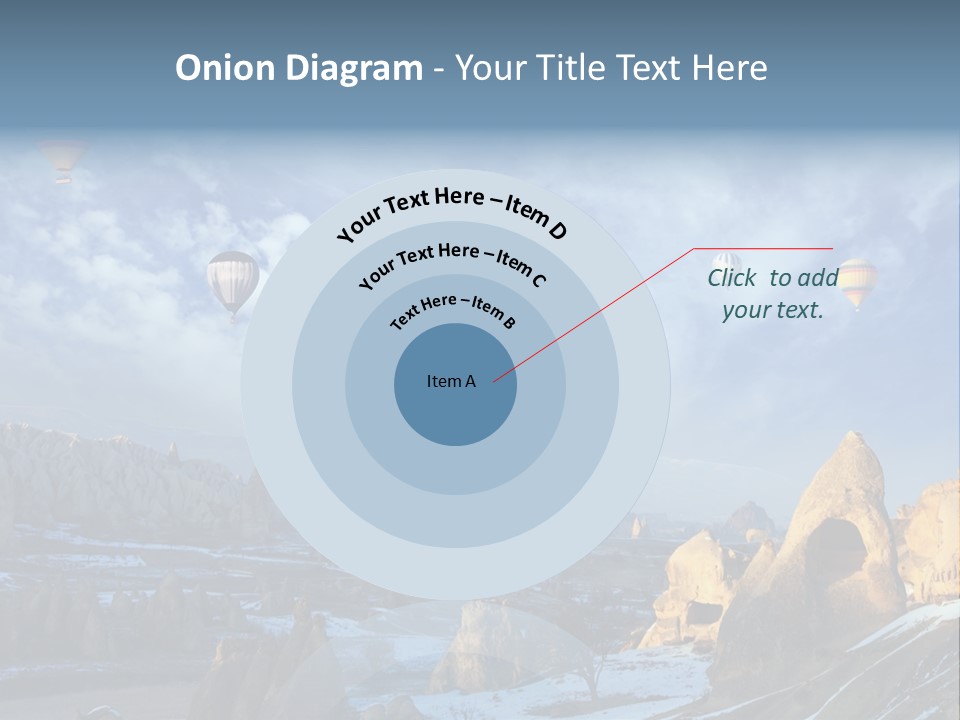 Cones Formation Cave PowerPoint Template
