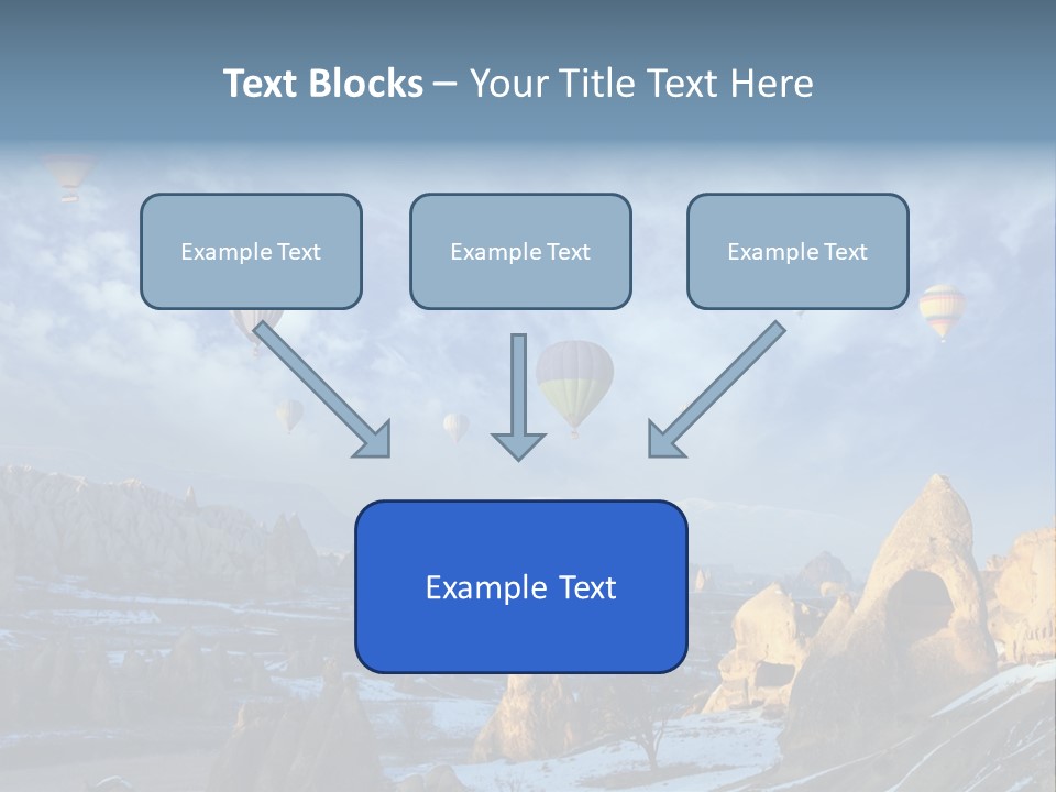 Cones Formation Cave PowerPoint Template