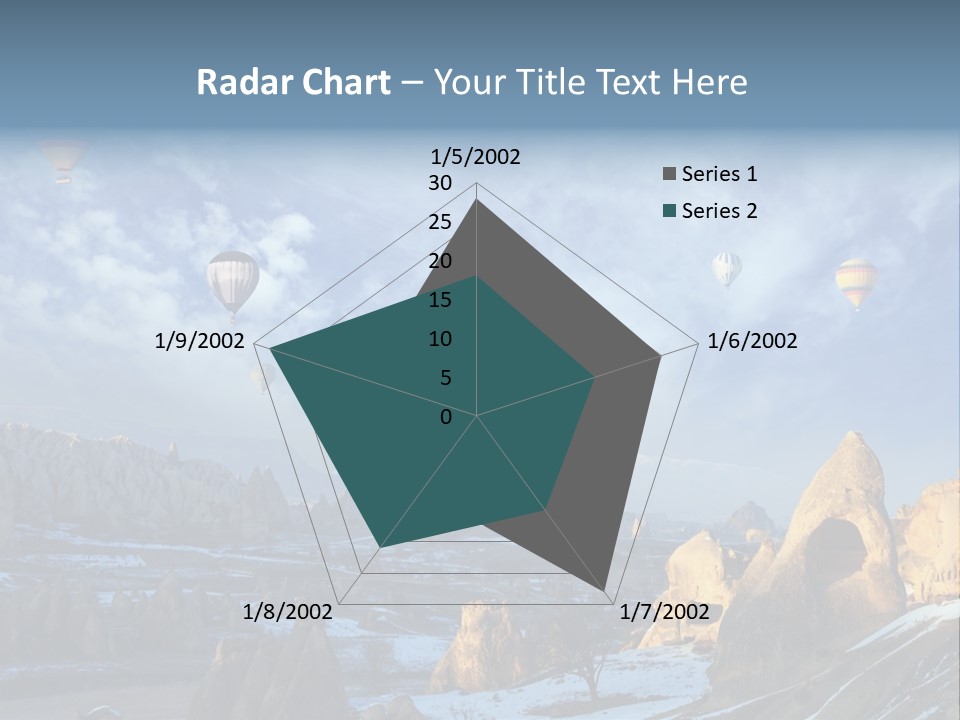 Cones Formation Cave PowerPoint Template