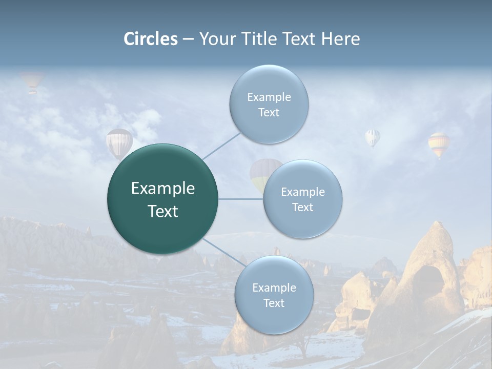 Cones Formation Cave PowerPoint Template