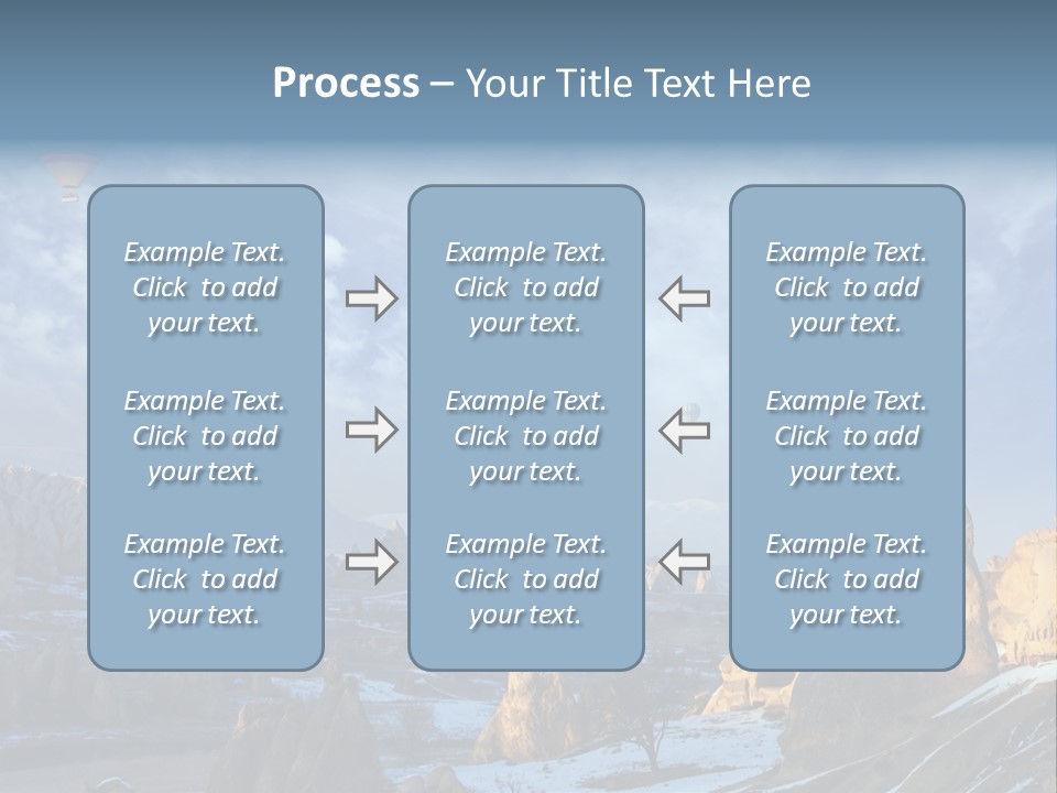 Cones Formation Cave PowerPoint Template