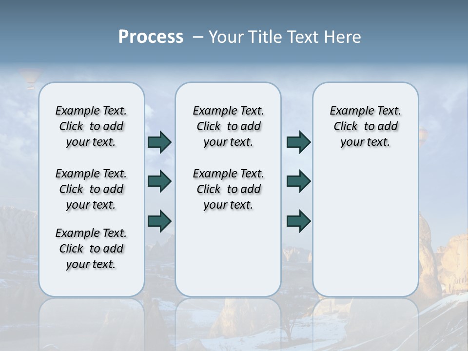 Cones Formation Cave PowerPoint Template