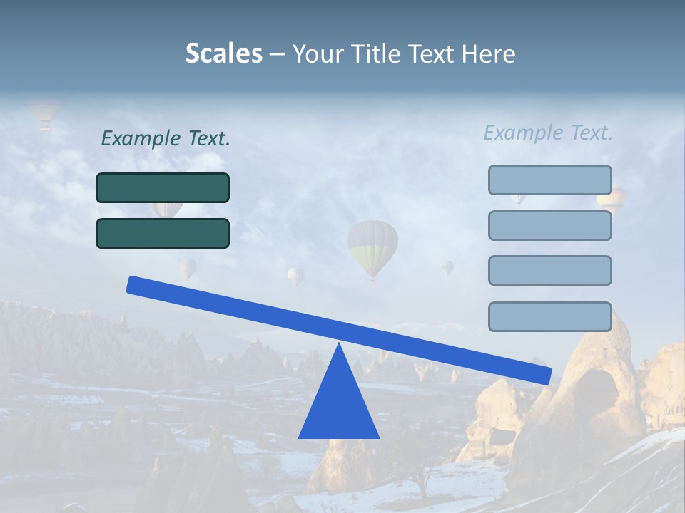 Cones Formation Cave PowerPoint Template