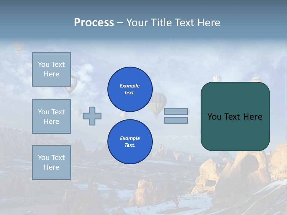 Cones Formation Cave PowerPoint Template