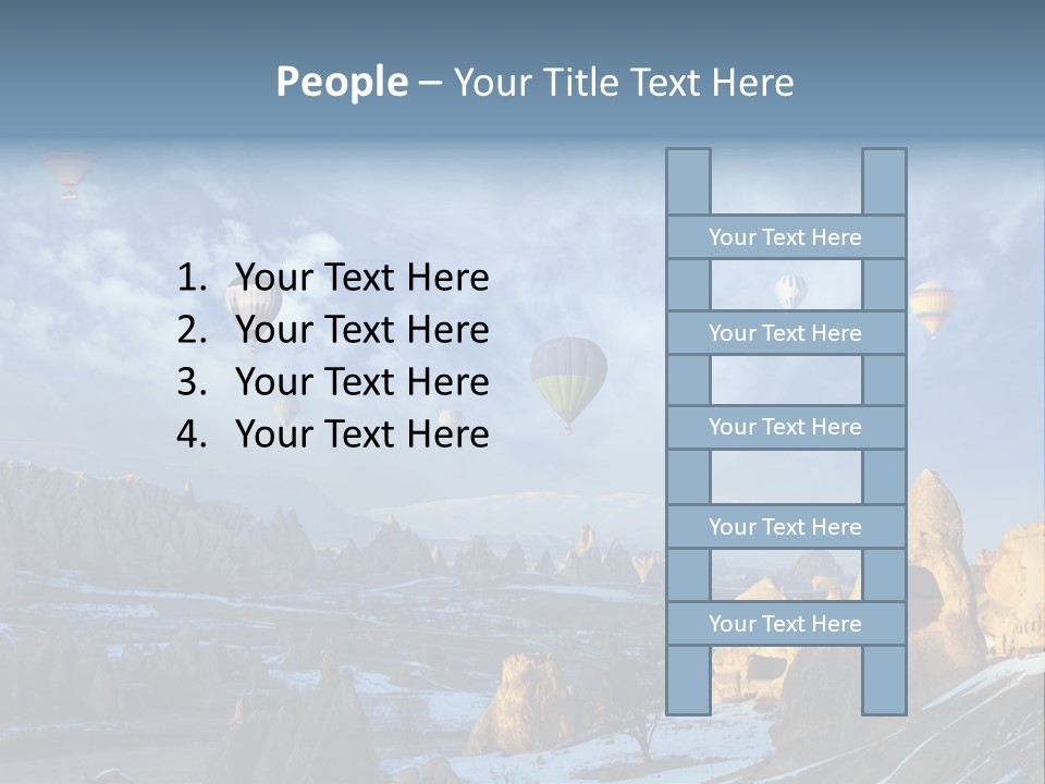 Cones Formation Cave PowerPoint Template