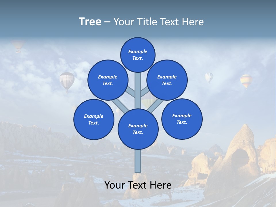Cones Formation Cave PowerPoint Template