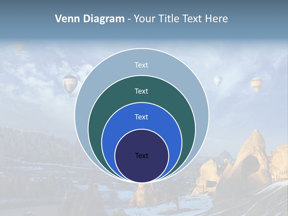 Cones Formation Cave PowerPoint Template