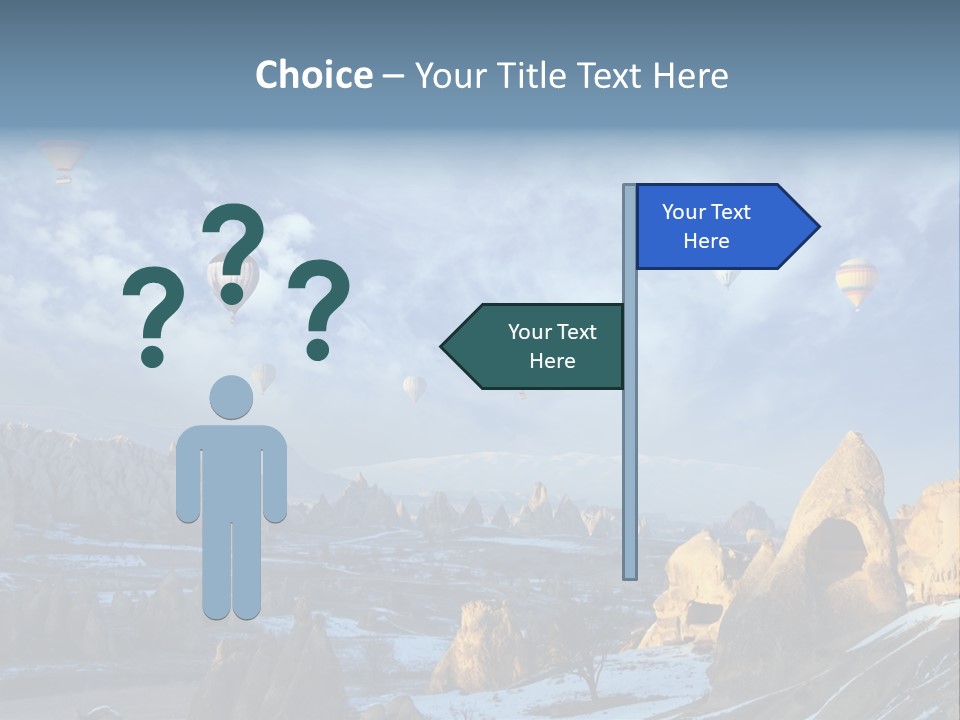 Cones Formation Cave PowerPoint Template