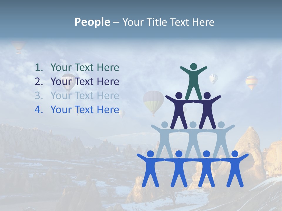 Cones Formation Cave PowerPoint Template