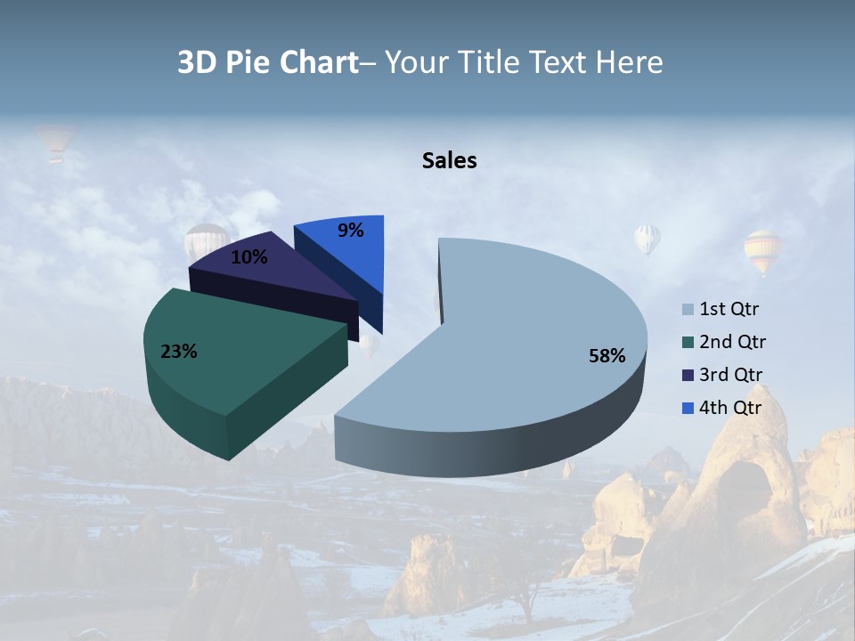 Cones Formation Cave PowerPoint Template