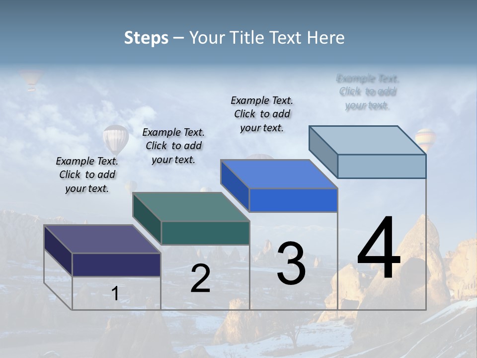 Cones Formation Cave PowerPoint Template