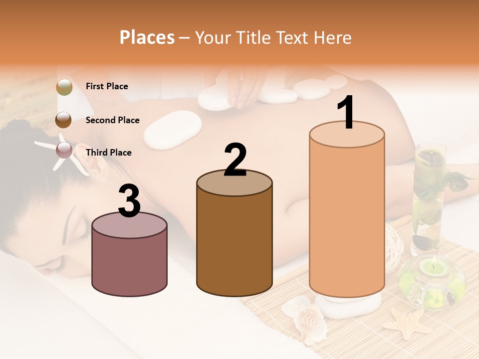 Girl Woman Spa Treatment PowerPoint Template