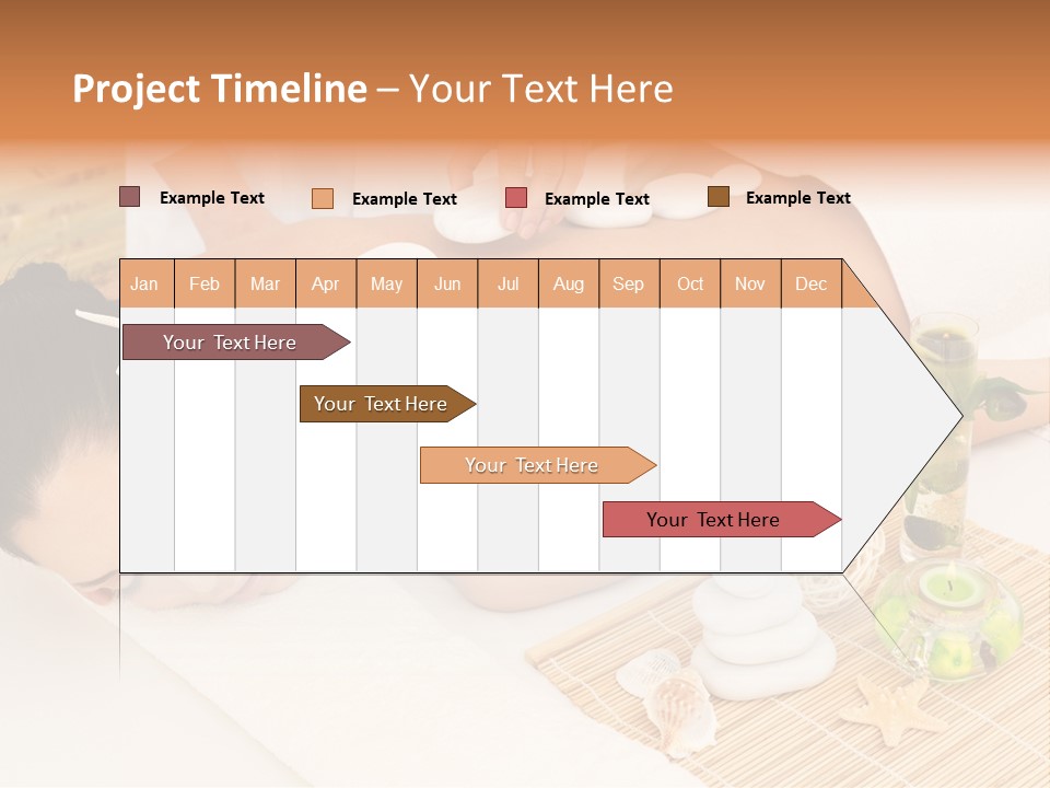 Girl Woman Spa Treatment PowerPoint Template