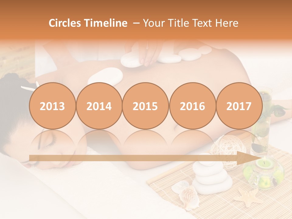 Girl Woman Spa Treatment PowerPoint Template