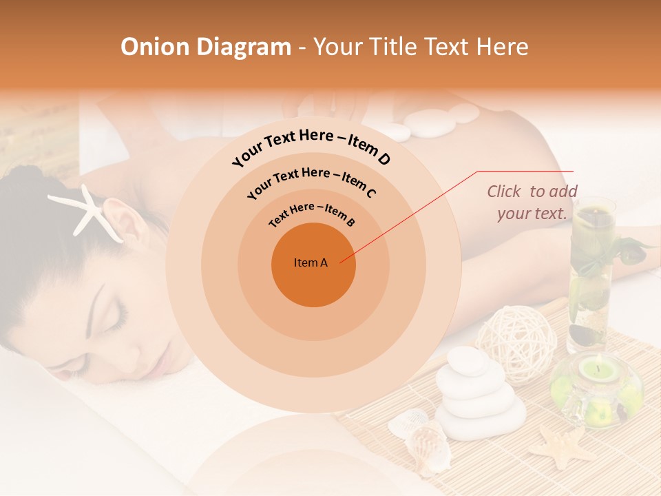 Girl Woman Spa Treatment PowerPoint Template