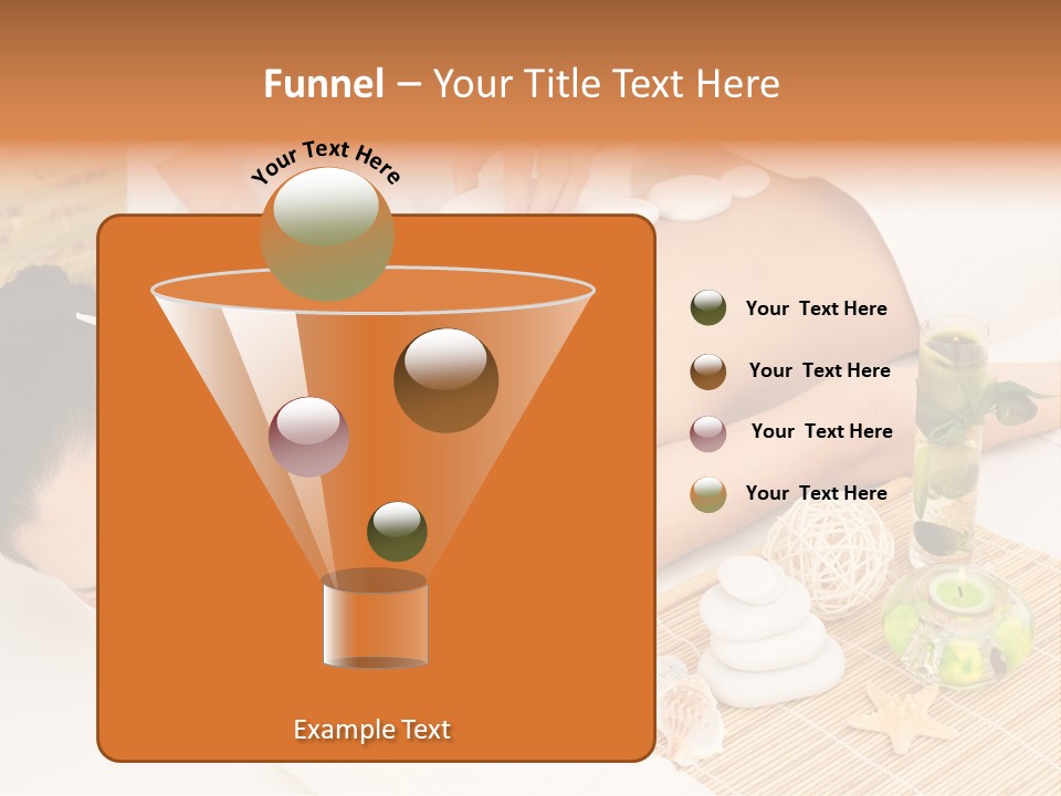 Girl Woman Spa Treatment PowerPoint Template