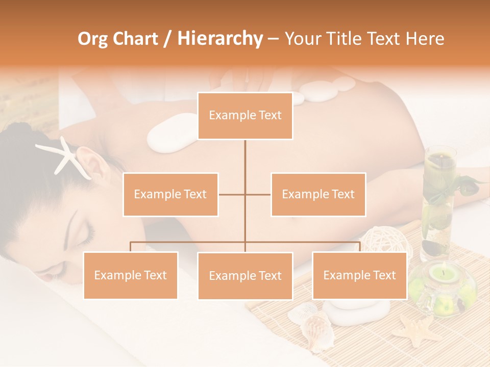 Girl Woman Spa Treatment PowerPoint Template