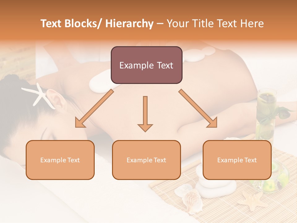 Girl Woman Spa Treatment PowerPoint Template