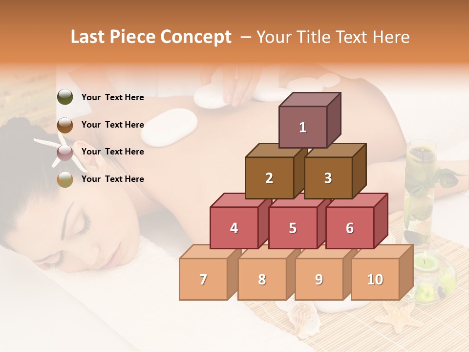 Girl Woman Spa Treatment PowerPoint Template