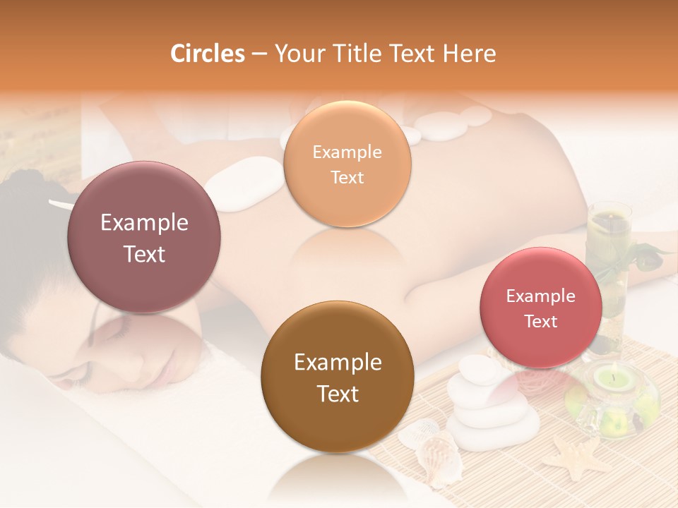 Girl Woman Spa Treatment PowerPoint Template