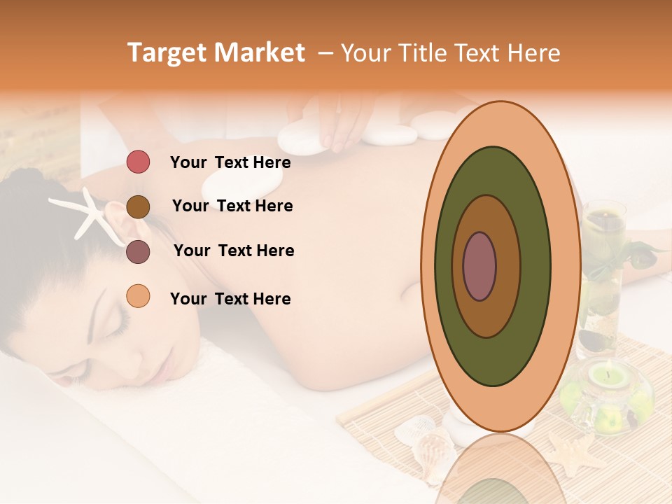 Girl Woman Spa Treatment PowerPoint Template