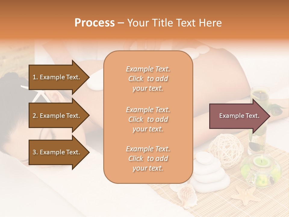 Girl Woman Spa Treatment PowerPoint Template