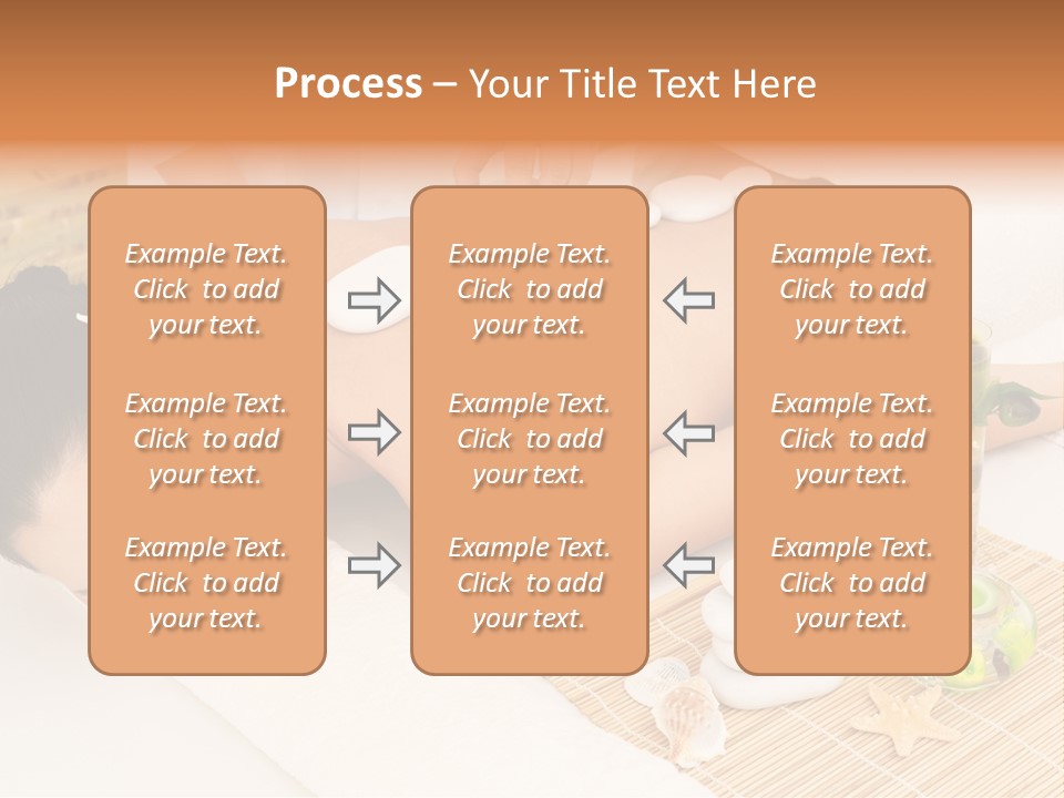 Girl Woman Spa Treatment PowerPoint Template