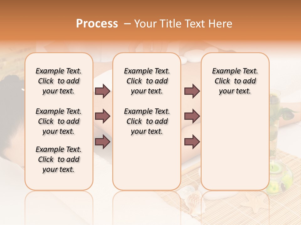 Girl Woman Spa Treatment PowerPoint Template