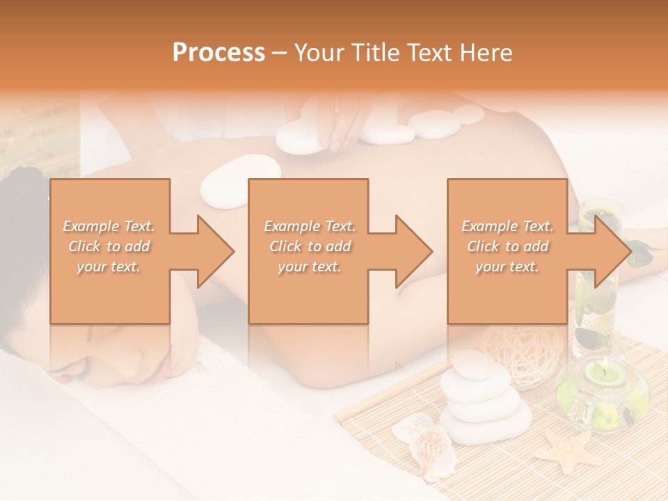 Girl Woman Spa Treatment PowerPoint Template