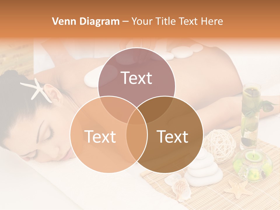 Girl Woman Spa Treatment PowerPoint Template