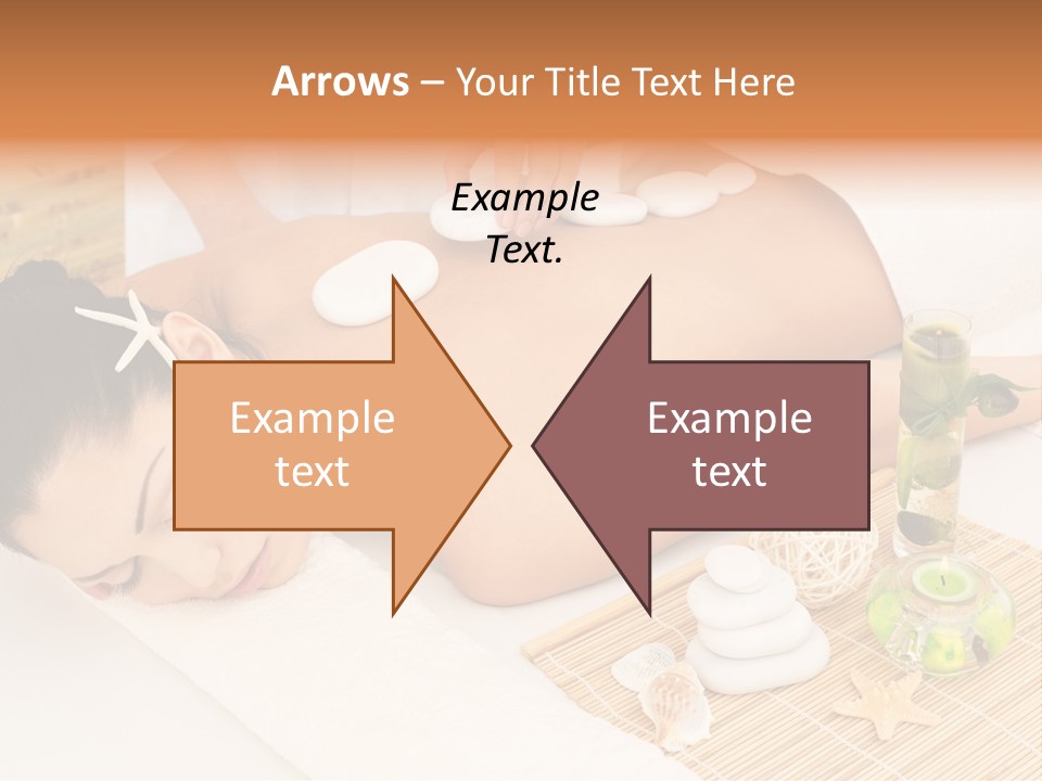 Girl Woman Spa Treatment PowerPoint Template