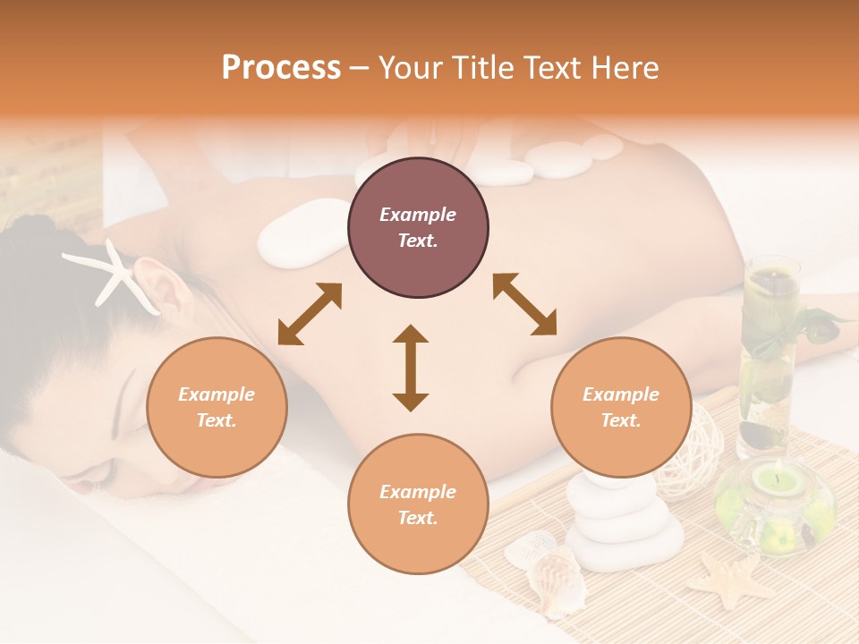 Girl Woman Spa Treatment PowerPoint Template