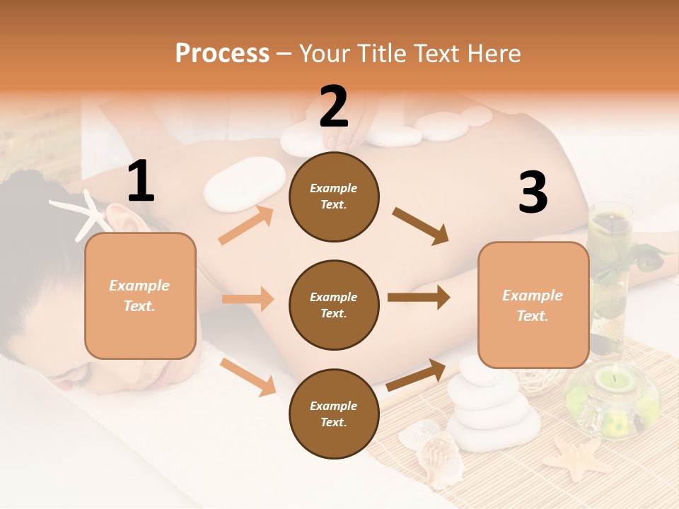 Girl Woman Spa Treatment PowerPoint Template