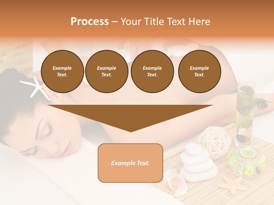 Girl Woman Spa Treatment PowerPoint Template