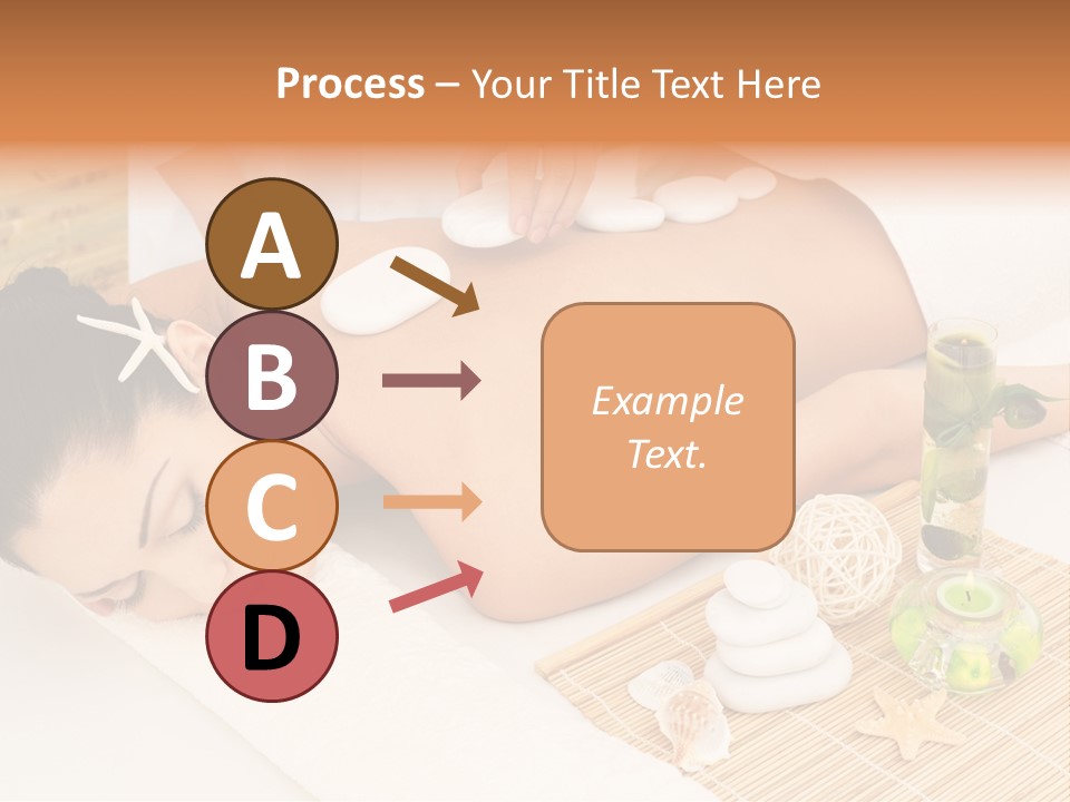 Girl Woman Spa Treatment PowerPoint Template