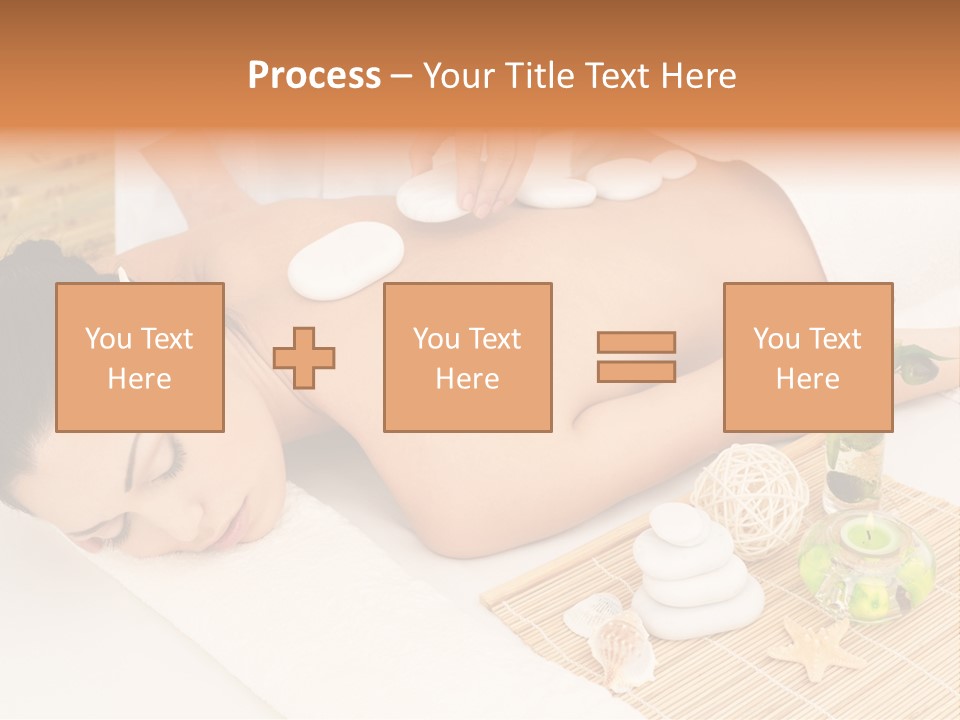 Girl Woman Spa Treatment PowerPoint Template