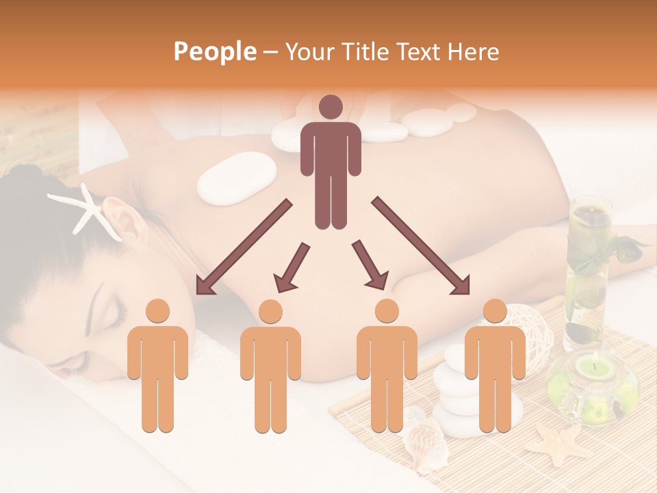 Girl Woman Spa Treatment PowerPoint Template