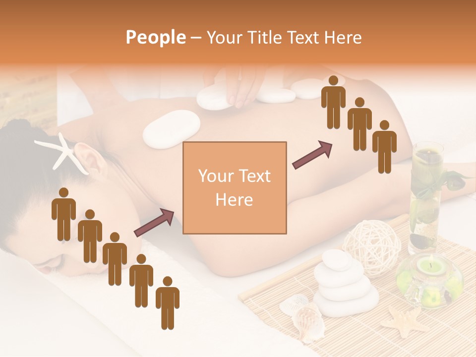 Girl Woman Spa Treatment PowerPoint Template