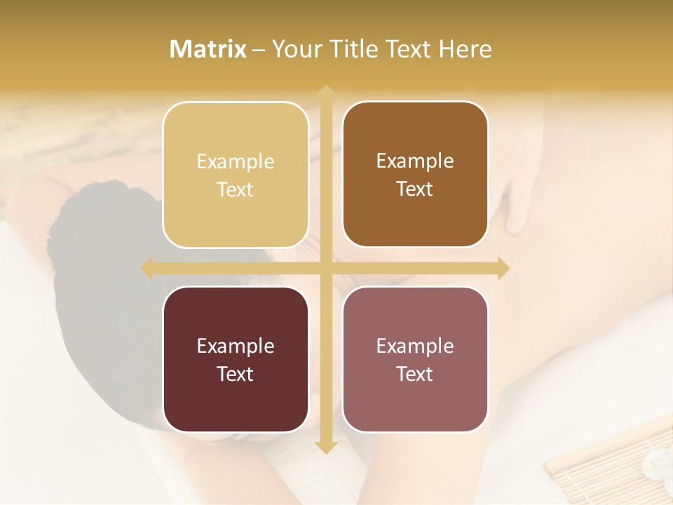 Caucasian Therapy Female PowerPoint Template