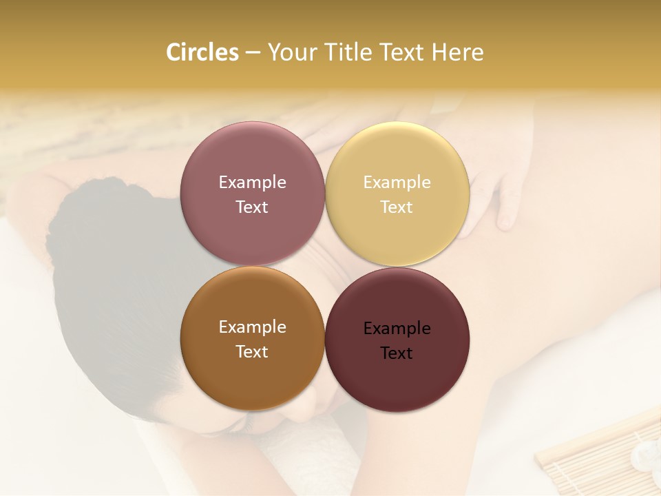 Caucasian Therapy Female PowerPoint Template