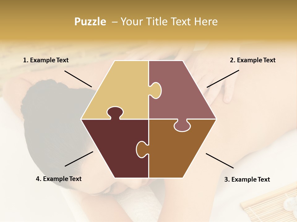 Caucasian Therapy Female PowerPoint Template