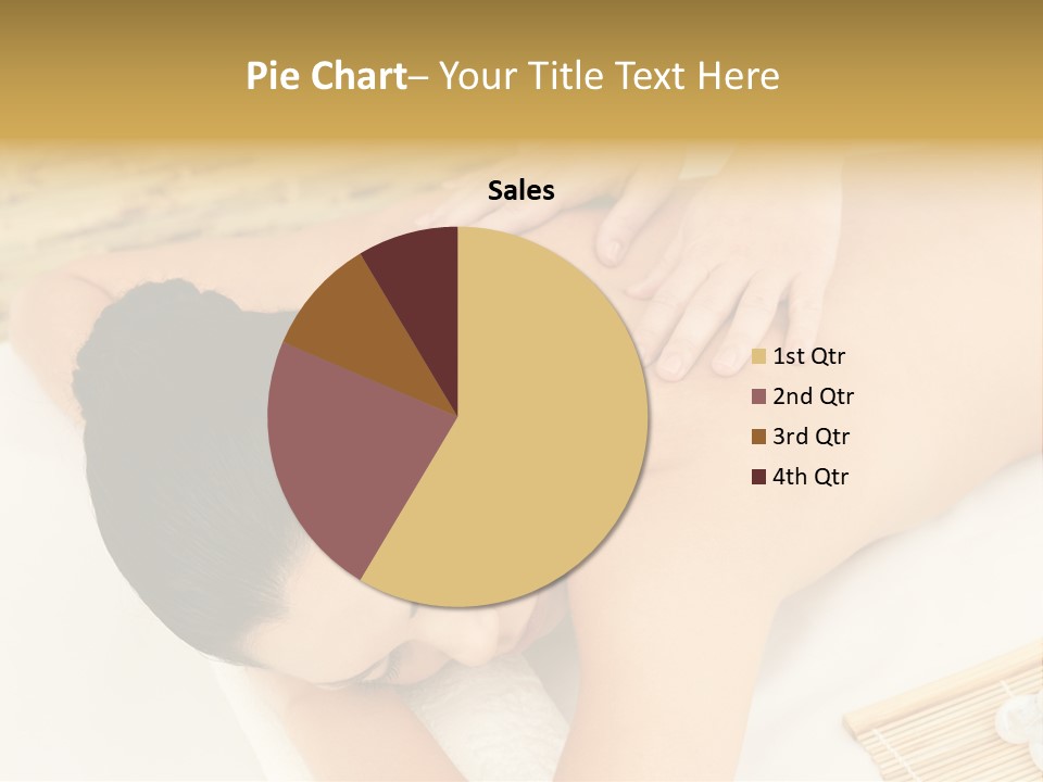 Caucasian Therapy Female PowerPoint Template