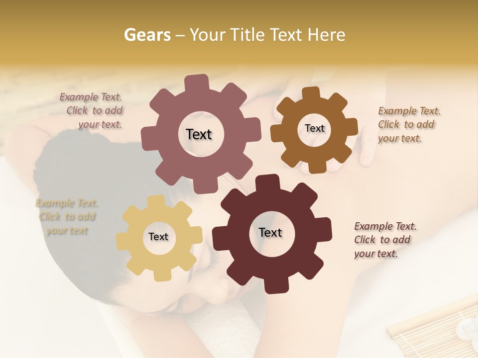 Caucasian Therapy Female PowerPoint Template