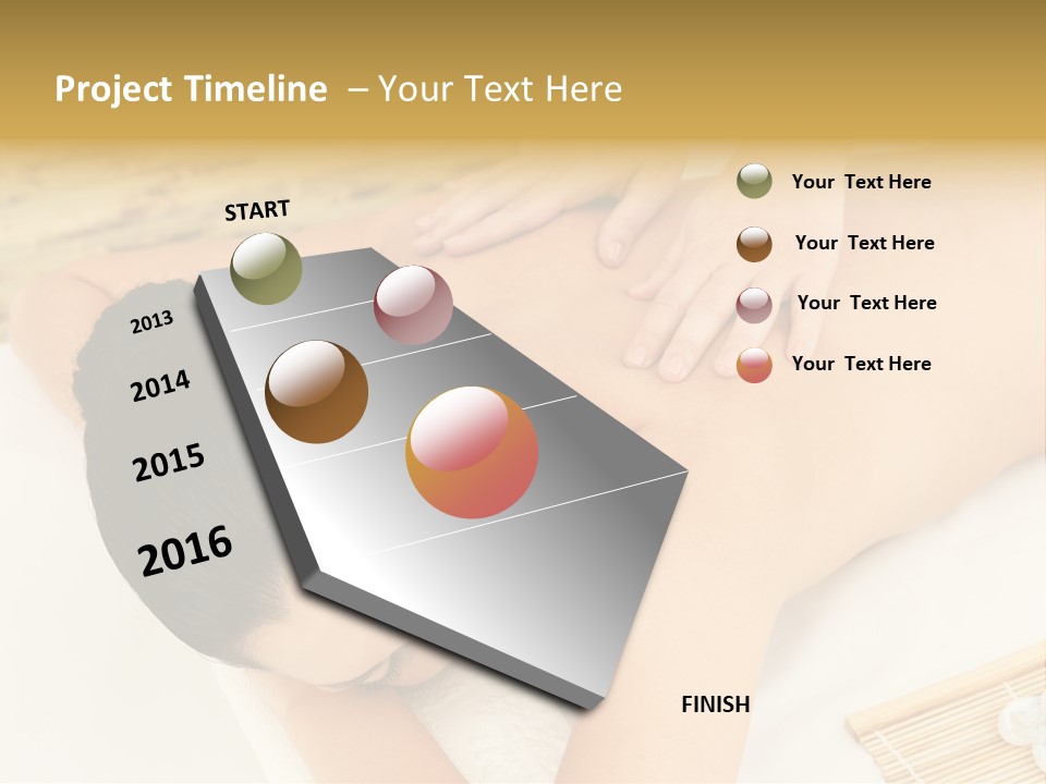 Caucasian Therapy Female PowerPoint Template
