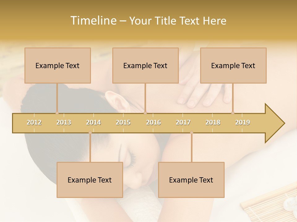Caucasian Therapy Female PowerPoint Template