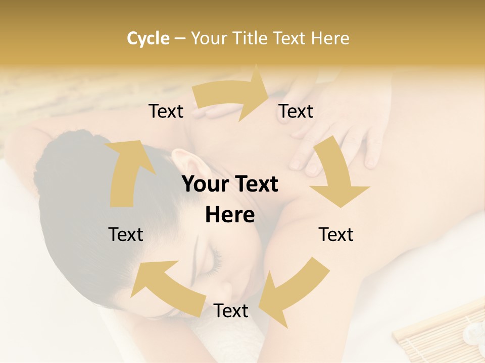 Caucasian Therapy Female PowerPoint Template