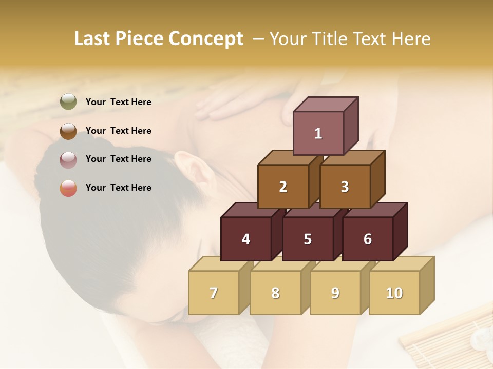 Caucasian Therapy Female PowerPoint Template