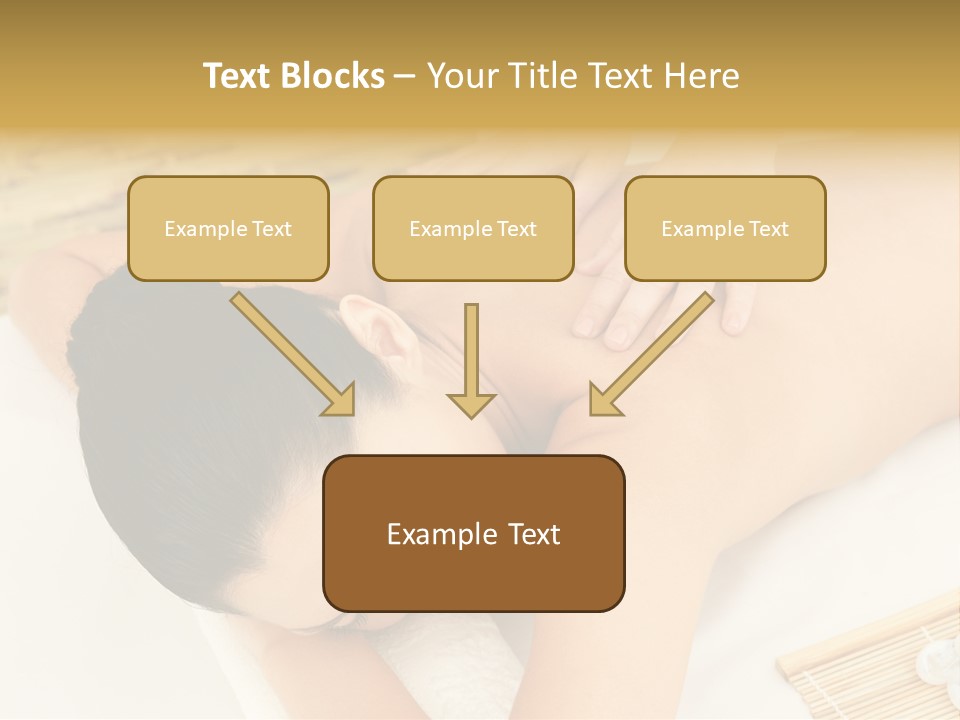 Caucasian Therapy Female PowerPoint Template
