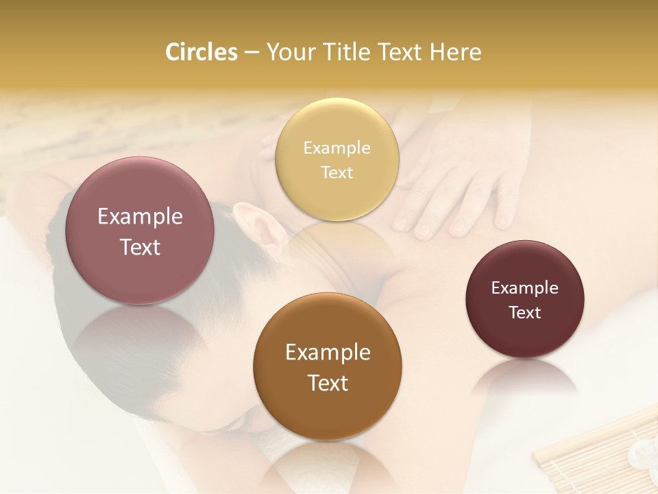 Caucasian Therapy Female PowerPoint Template